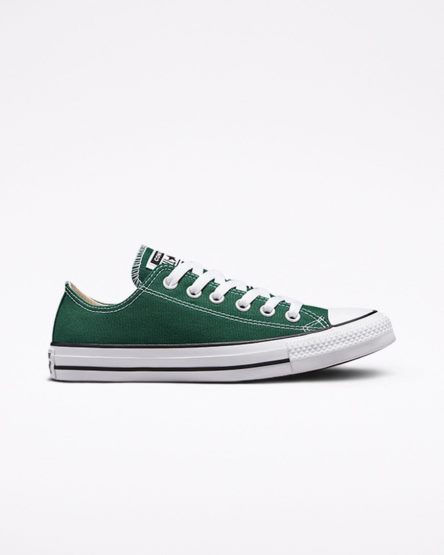 Tenisi Dama Converse Chuck Taylor All Star Seasonal Color Verzi Albi Negrii | RO JN0SZ501